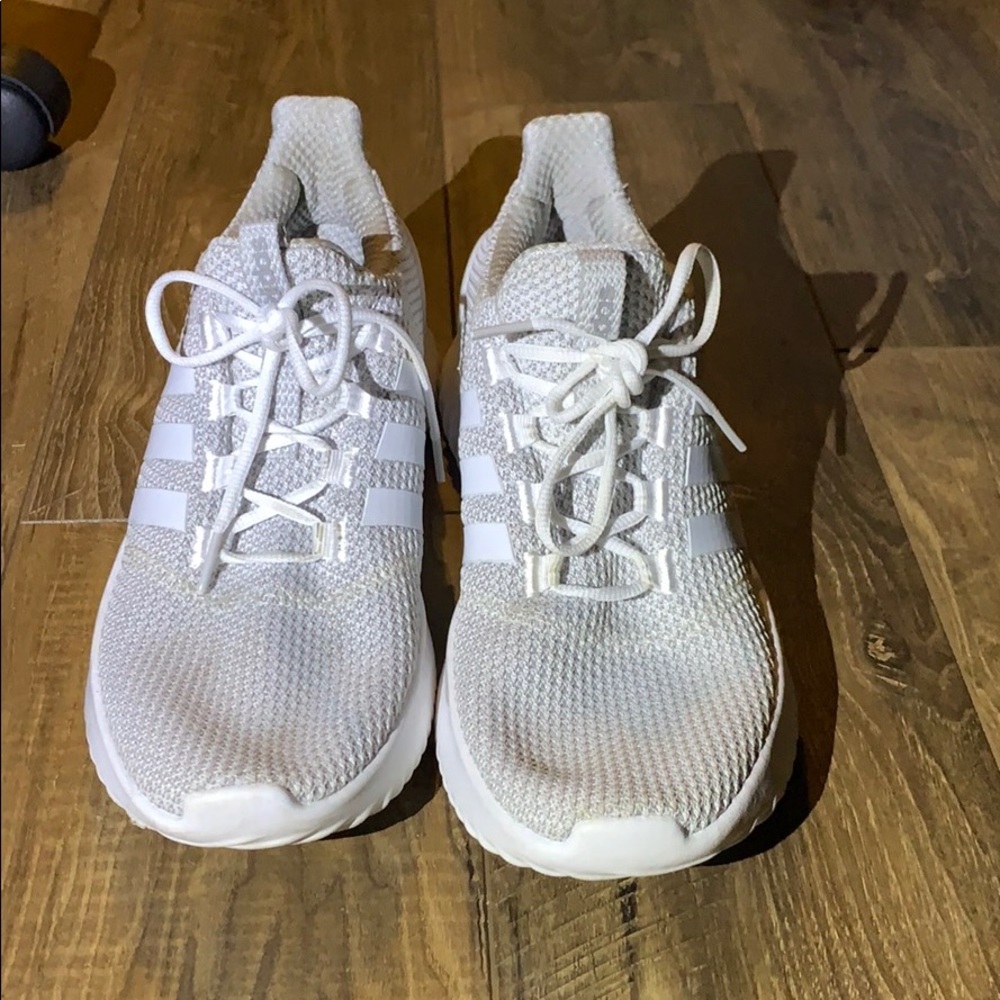 White adidas cloud foam ultimate